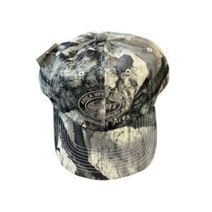 Camo Hunting Cap Mastercraft Tire Logo One Size Clasp Adjustment NWT